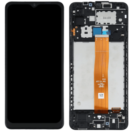 Pantalla Samsung A12 con marco original